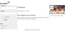 Tablet Screenshot of portal.styreweb.com